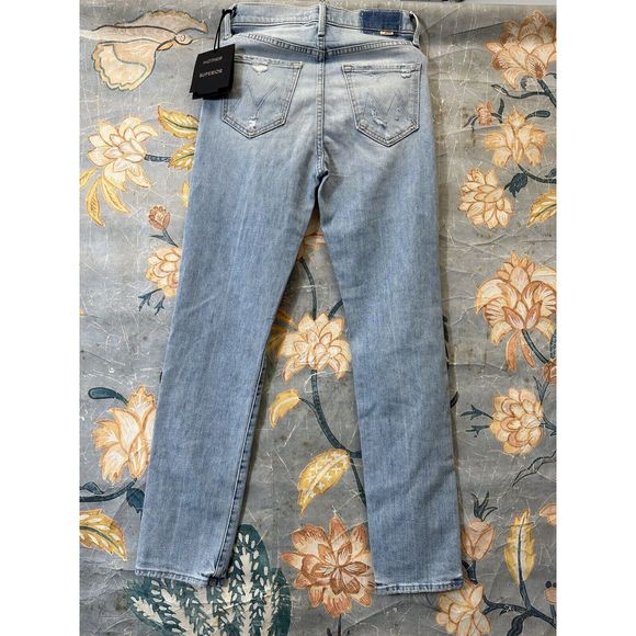 New Mother Denim - The Huffy Skimp in Rope's End Womens Jeans Size 25 - Picture 4 of 6